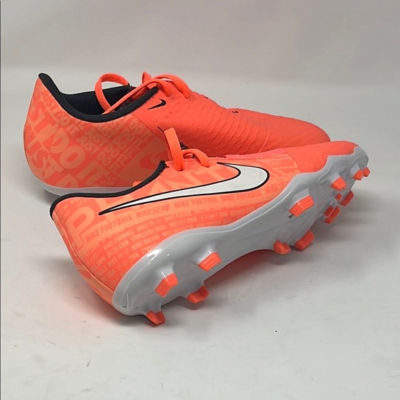 Nike Phantom Kids Soccer Cleats - Bright Orange SZ 4Y - Picture 6 of 10
